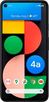 Google Pixel 4a 5G - 6GB RAM 128GB - Just Black (Open-Box Excellent Certified) product photograph