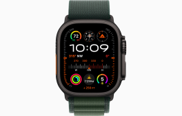 Apple Watch Ultra 2 (GPS+Cellular) 49mm Black Titanium Case with Alpine Loop product photograph