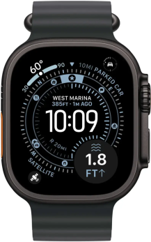 Apple Watch Ultra 3 (GPS+Cellular) 49mm Titanium Case With Ocean Band product photograph