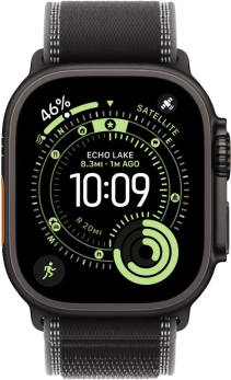 Apple Watch Ultra 3 (GPS+Cellular) 49mm Titanium Case With Trail Loop product photograph