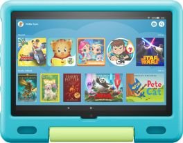 Amazon Fire HD 10 Kids 10.1” Tab (2021 Model) 3GB RAM, 32GB (Ages 3-7) product photograph