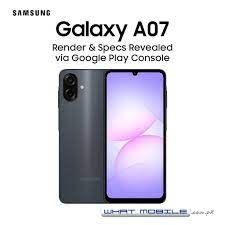 Samsung Galaxy A07 Dual Sim - 6GB RAM - 128GB - 4G LTE product photograph