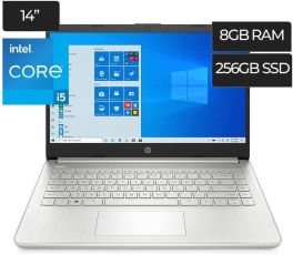 HP Notebook 14" Laptop - 11TH Intel Core I5 2.4GHz - 8GB RAM, 256GB SSD - Windows 11 Home product photograph