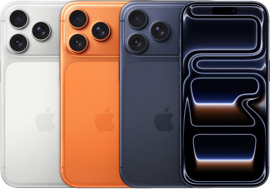 iPhone 17 Pro in official Apple colour options