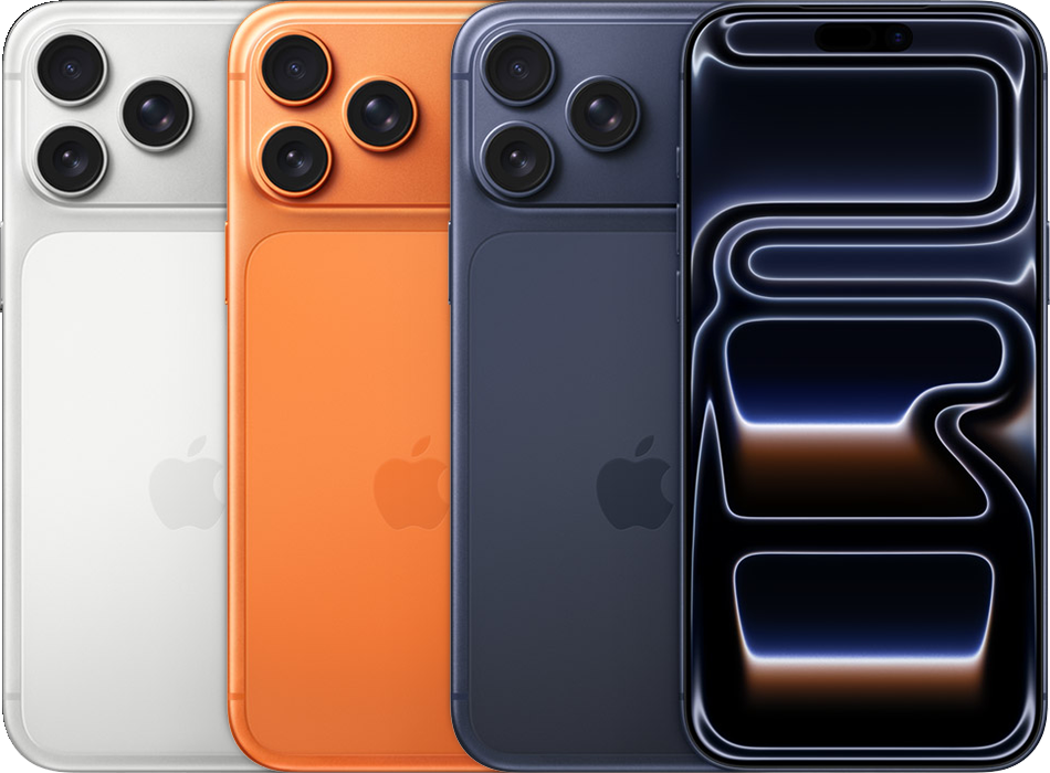 iPhone 17 Pro Max in official Apple colour options