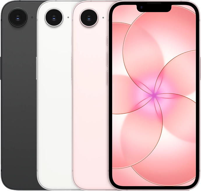 iPhone 17e in official Apple colour options