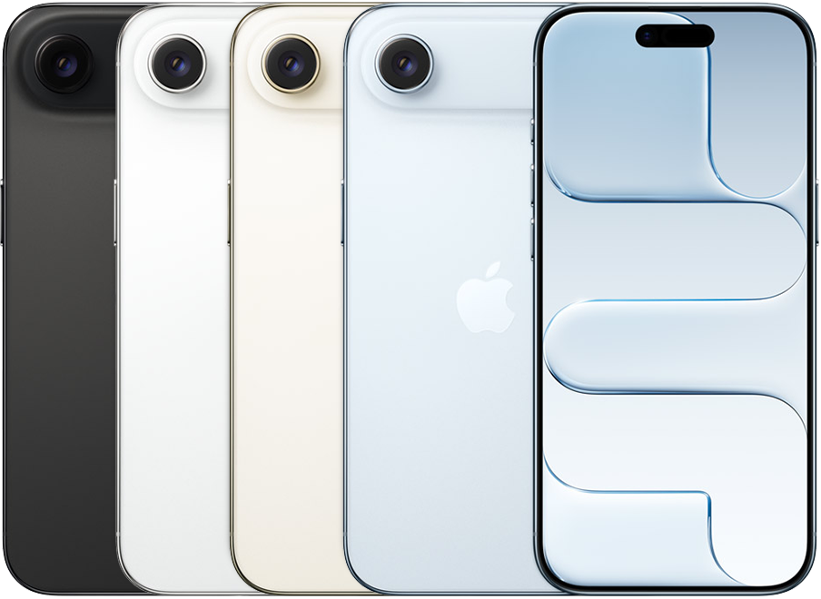 iPhone Air in official Apple colour options