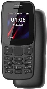 Nokia 106 Dual Sim - Black product photograph