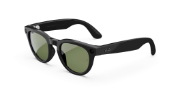 Ray-Ban Meta Headliner - Green Lens - Shiny Black Frame product photograph