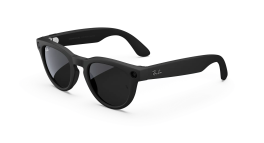 Ray-Ban Meta Headliner - Charcoal Black Lens - Matte Black Frame product photograph