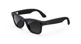 Ray-Ban Meta Wayfarer - Gradient Graphite Polarized Lens - Matte Black Frame product photograph