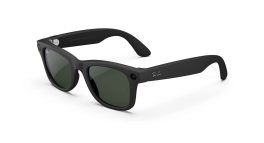 Ray-Ban Meta - Wayfarer - Clear to Graphite Green Transition Lens - Matte Black Frame product photograph