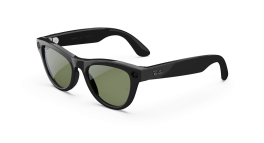 Ray-Ban Meta Skyler - Green Lens - Shiny Black Frame product photograph