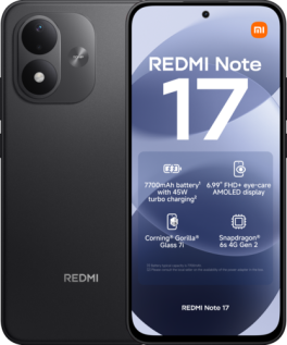 Xiaomi Redmi Note 17 Dual SIM - 6GB RAM, 128GB - 4G LTE product photograph