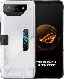 ASUS ROG Phone 7 Ultimate Dual SIM - 16GB RAM, 512GB - 5G - Storm White product photograph