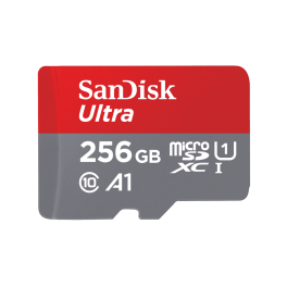 SanDisk Ultra 256GB MicroSDXC-I Memory Card product photograph