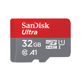 SanDisk Ultra 32GB MicroSDHC-I Memory Card product photograph