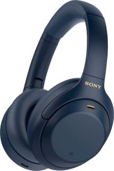 Sony - WH-1000XM4 Wireless Noise-Cancelling Over-the-Ear Headphones product photograph